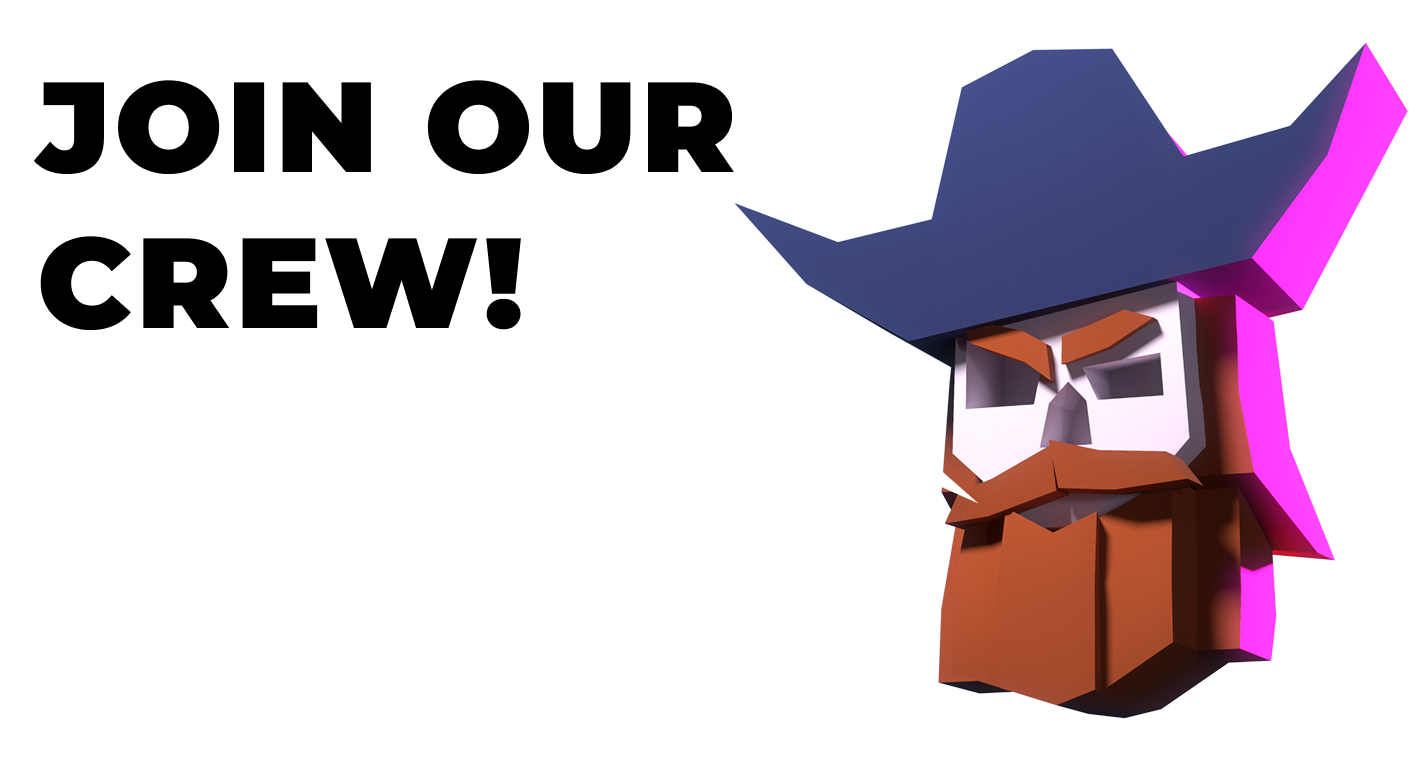 Pirate with speech bubble